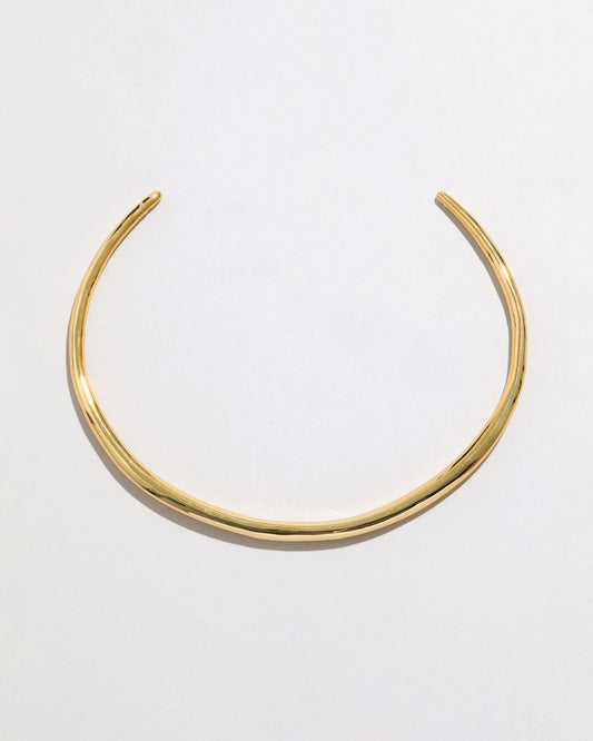 ALEXIS BITTAR Thin Collar Necklace 14k Gold Plated Brass(3 Colors)